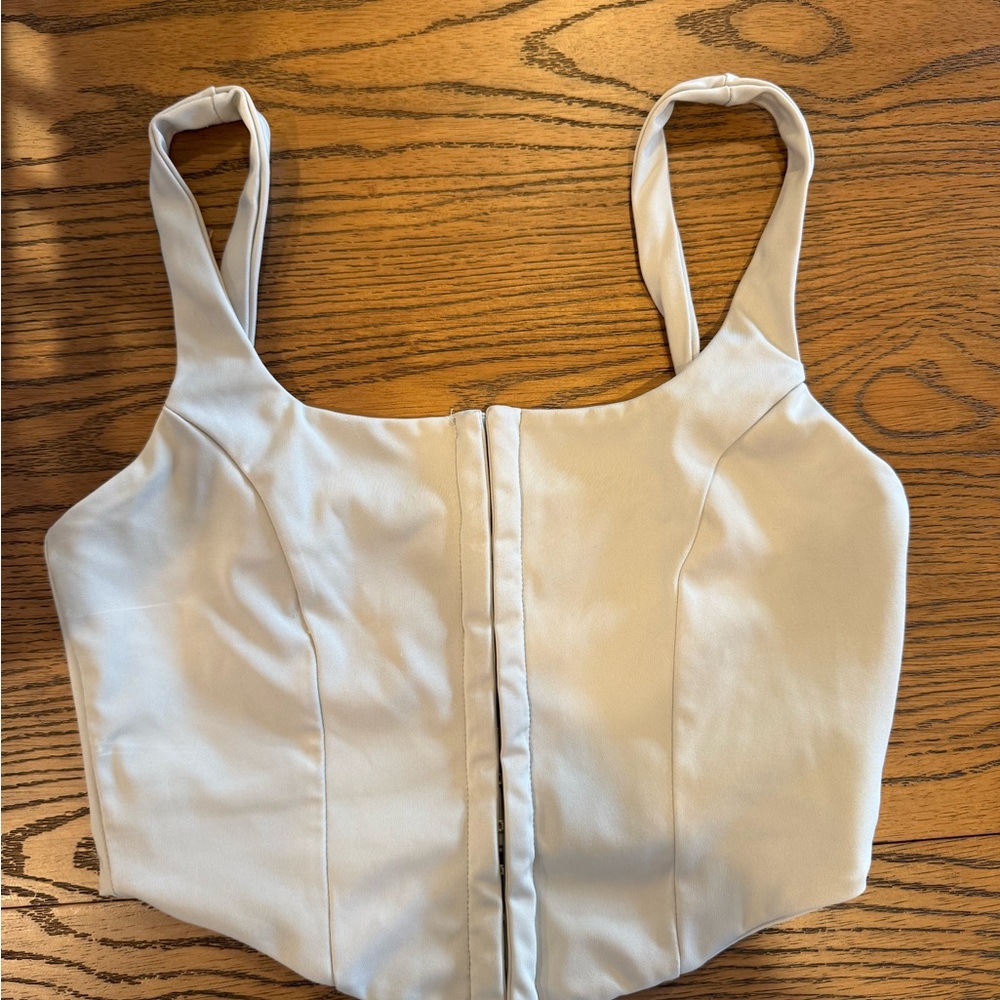 Elegant Cream Women's Top